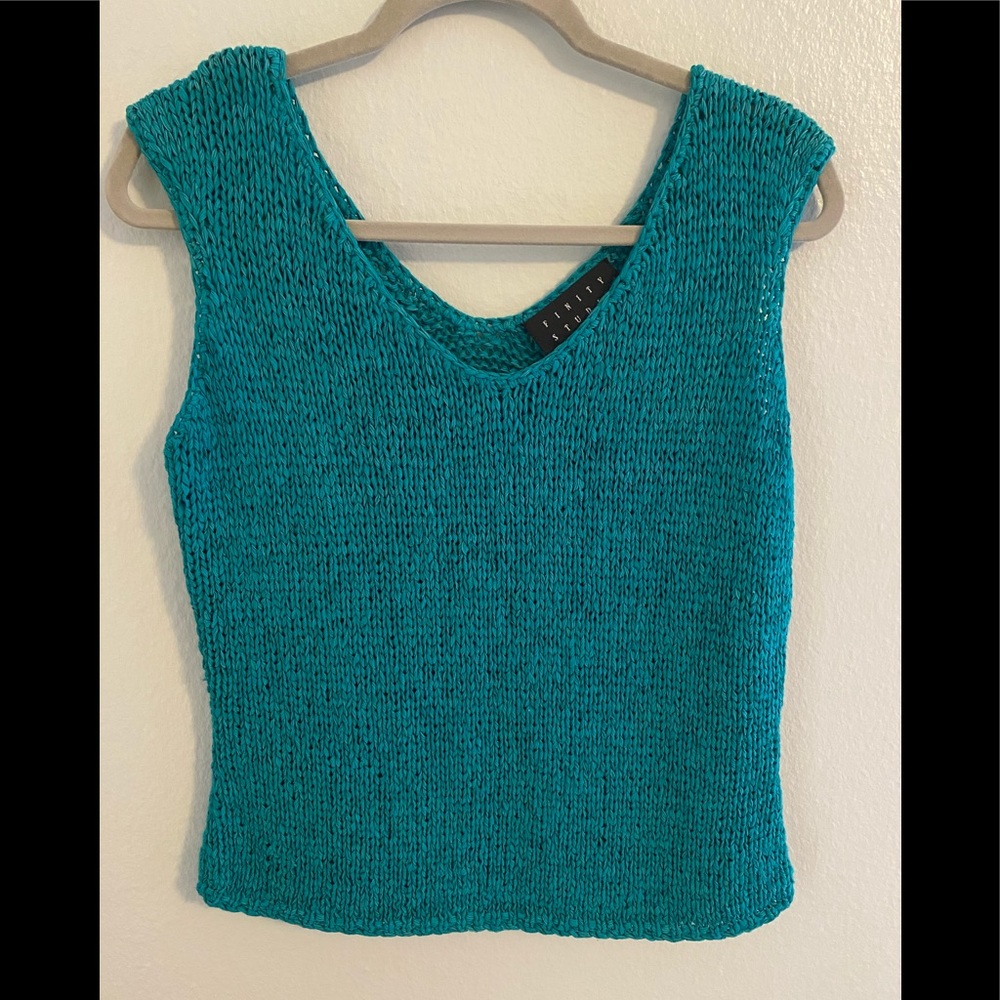 90’s Vintage loose Knit Sweater Tank - LRG